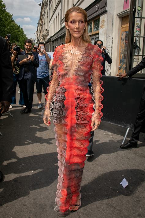 celine dion paris fashion week 2019|Celine Dion vogue.